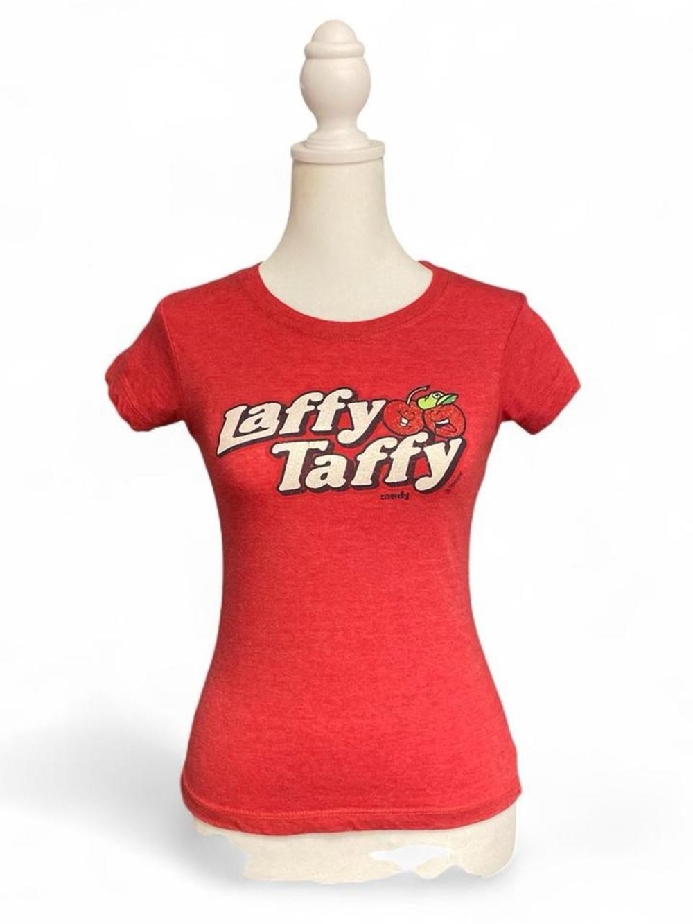 Nestle Y2K Laffy Taffy Red Baby Tee